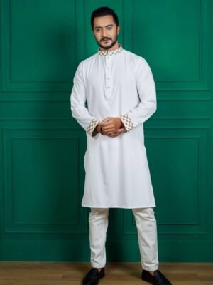 Embroidered Panjabi - 4
