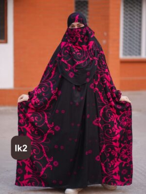 Premium Floor Touch Jilbab - lk2