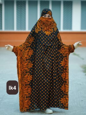Premium Floor Touch Jilbab - lk4