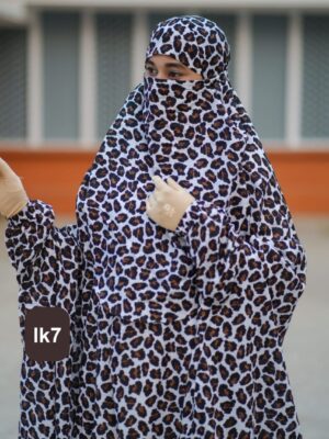 Premium Floor Touch Jilbab - lk7