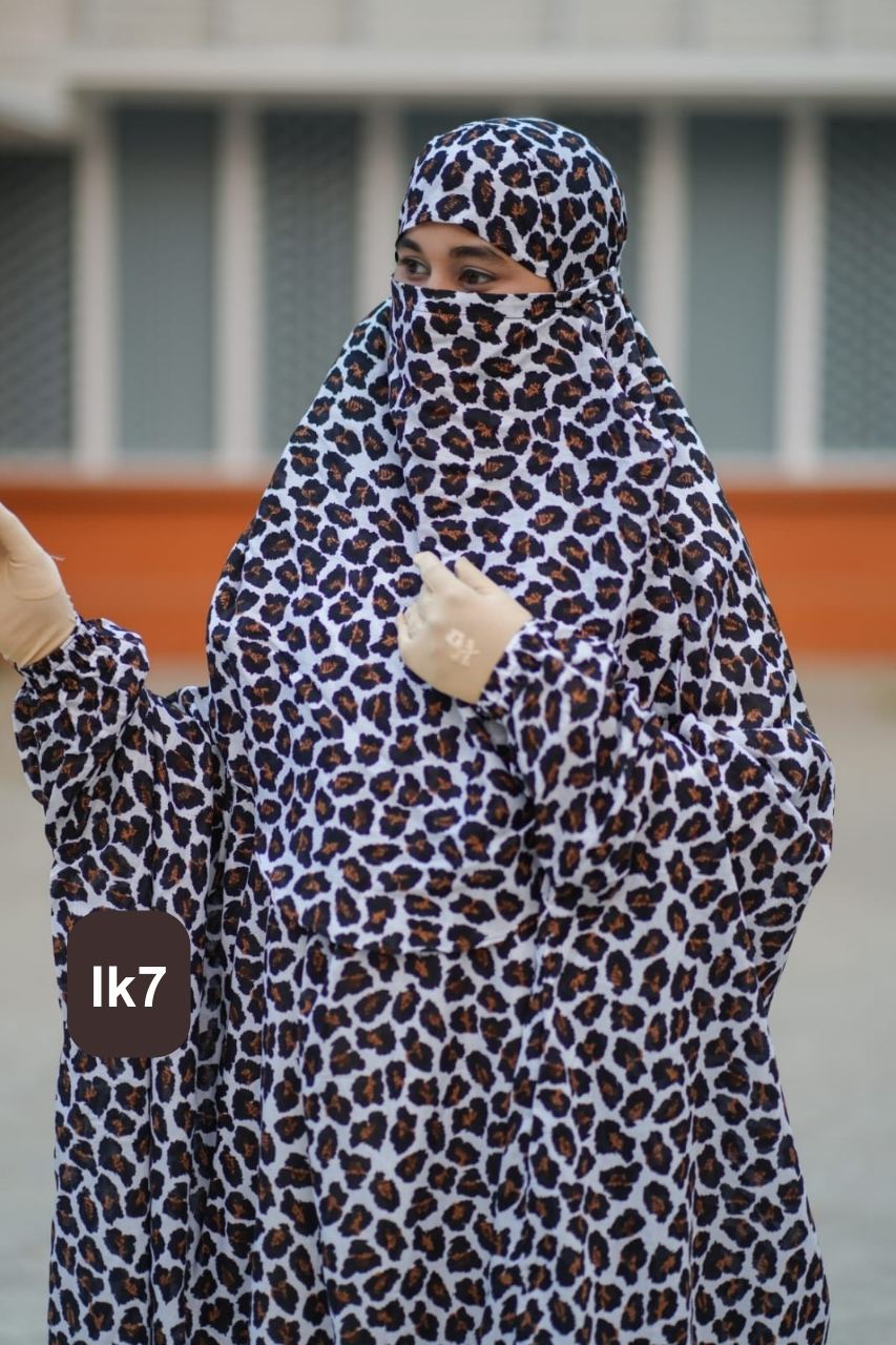 Premium Floor Touch Jilbab - lk7