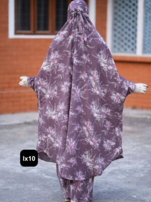 Alternative view of Luxury Khimar Set Lx10