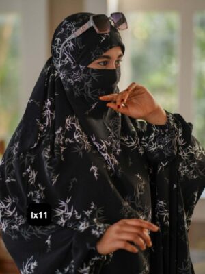 Alternative view of Luxury Khimar Set Lx11