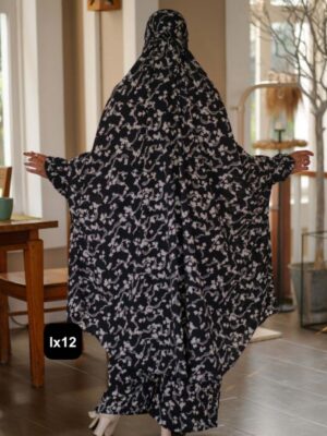 Alternative view of Luxury Khimar Set Lx12