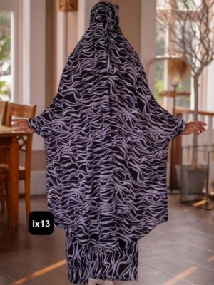 Alternative view of Luxury Khimar Set Lx13