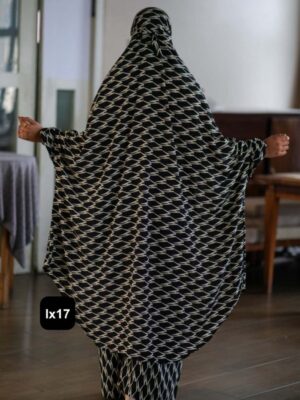 Alternative view of Luxury Khimar Set Lx17
