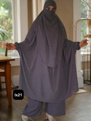 Luxury Khimar Set Lx21