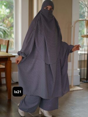 Alternative view of Luxury Khimar Set Lx21