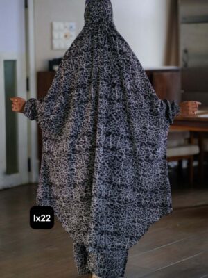 Alternative view of Luxury Khimar Set Lx22