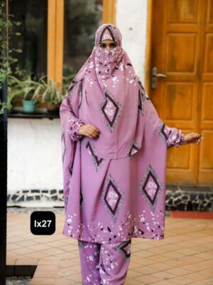 Luxury Khimar Set Lx27