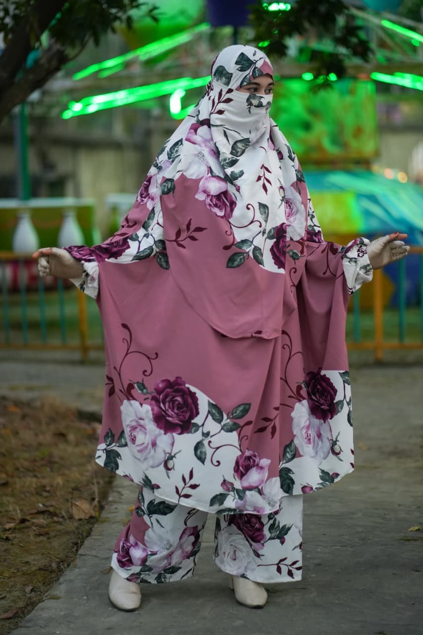 Luxury Khimar Set Lx19