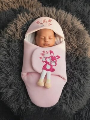 WarmNest Pink Colour Baby Blanket