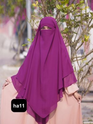 Premium 4-Layer Ready Hijab ha11