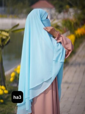 Premium 4-Layer Ready Hijab ha3
