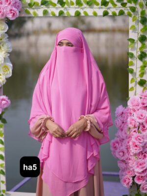Premium 4-Layer Ready Hijab ha5