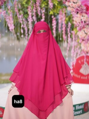 Premium 4-Layer Ready Hijab ha8