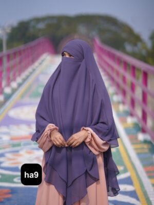 Premium 4-Layer Ready Hijab ha9